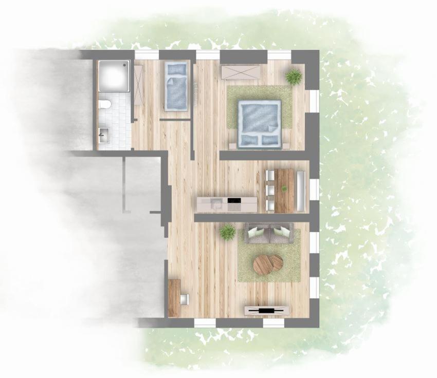 Gutshof Schirgiswalde Appartement Buitenkant foto
